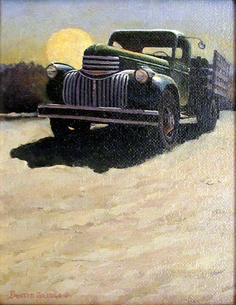 The Old Forty Six oil painting