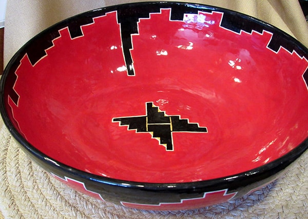 Native American ceramic bowl