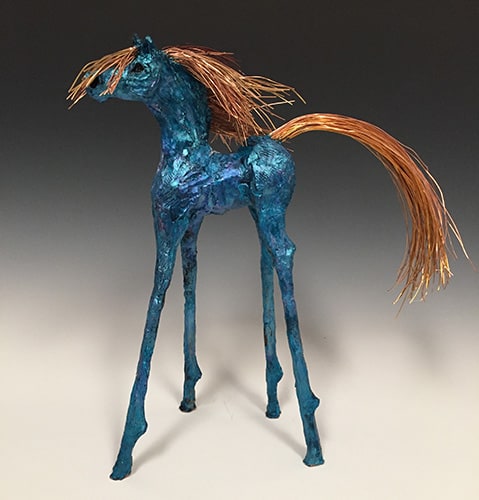 horse sculpture art